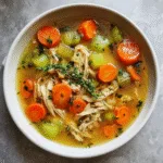 Bone Broth Chicken Soup (Classic Comfort!)