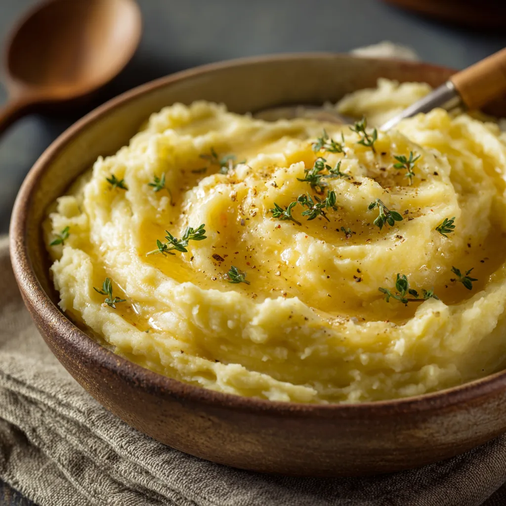 Bone Broth Mashed Potatoes (Secret Ingredient!)