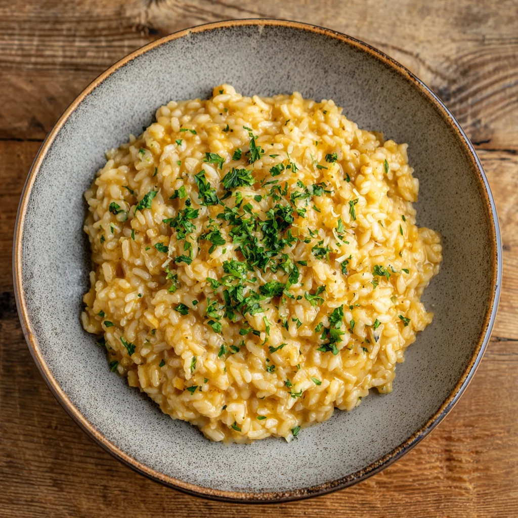 Bone Broth Risotto (Creamy & Nourishing!)
