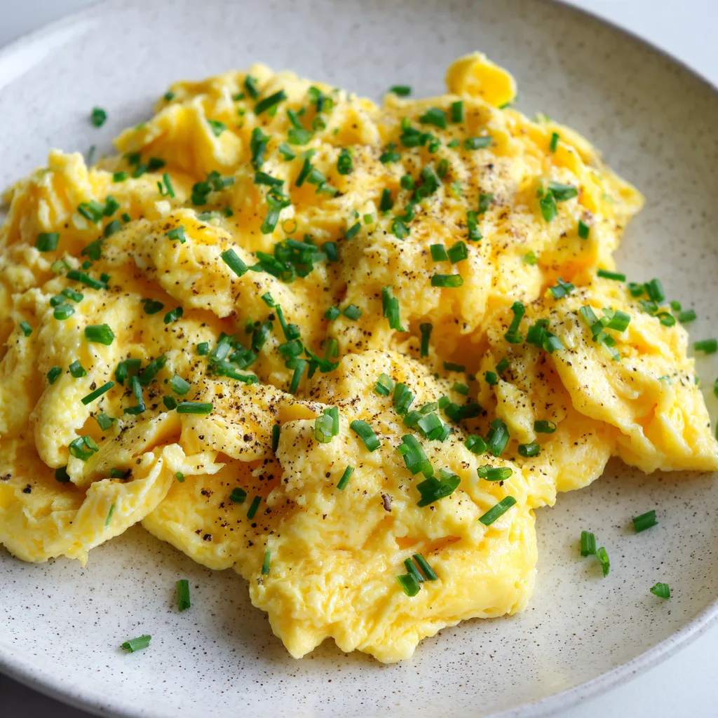 Bone Broth Scrambled Eggs (Fluffy Secret!)