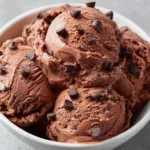 Brownie Batter Ice Cream (No-Churn!)