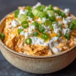 Buffalo Chicken Cottage Cheese Dip Bowl: A Must-Try Delight! 3 Buffalo Chicken Cottage Cheese Dip Bowl