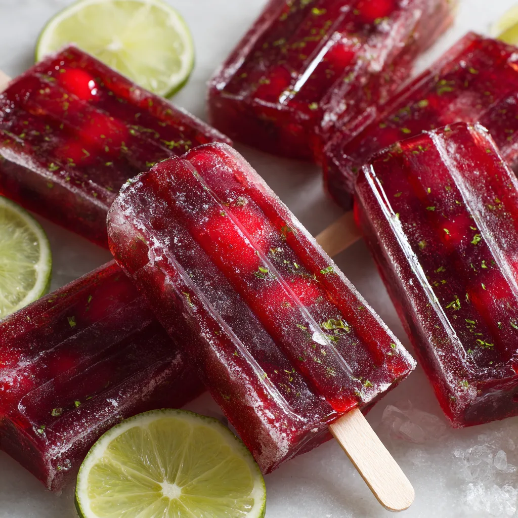 Cherry Limeade Popsicles (Better Than Store-Bought!)