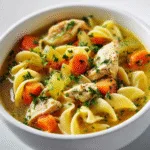Collagen-Rich Chicken Noodle Soup