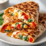 Cottage Cheese Wraps (Pizza or Quesadilla Style!)
