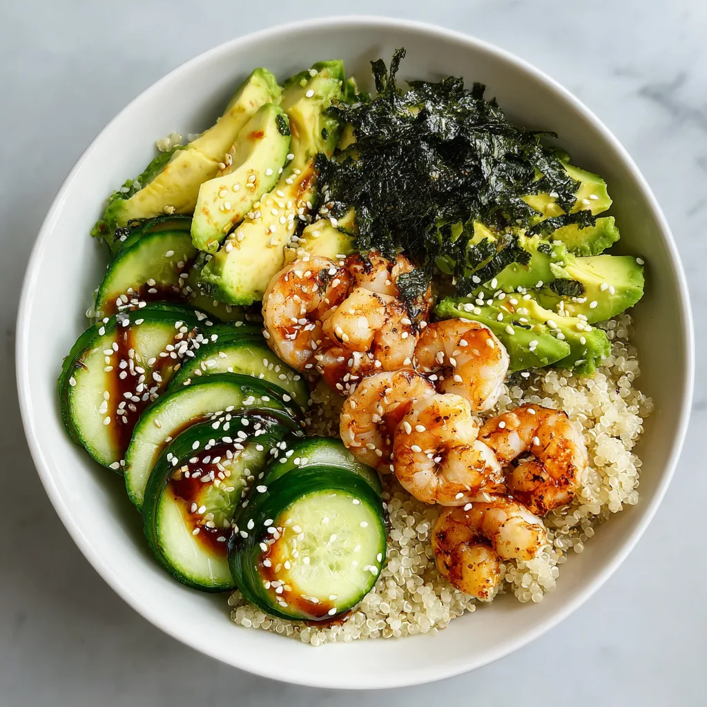Cucumber Sushi Bowls (High-Protein & Fresh!)