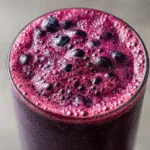 Deep Purple Bone Broth Smoothie (Antioxidant Rich!)