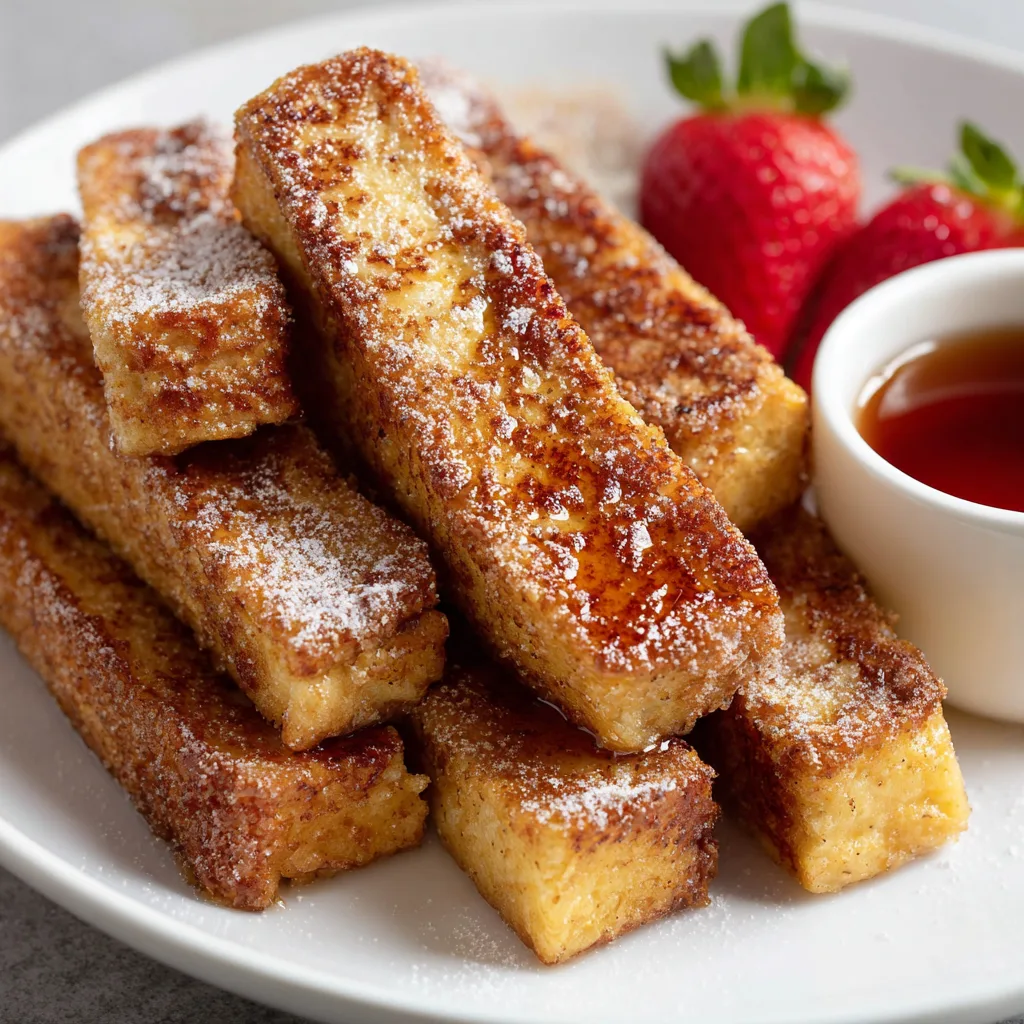 French Toast Sticks (Freezer-Friendly!)