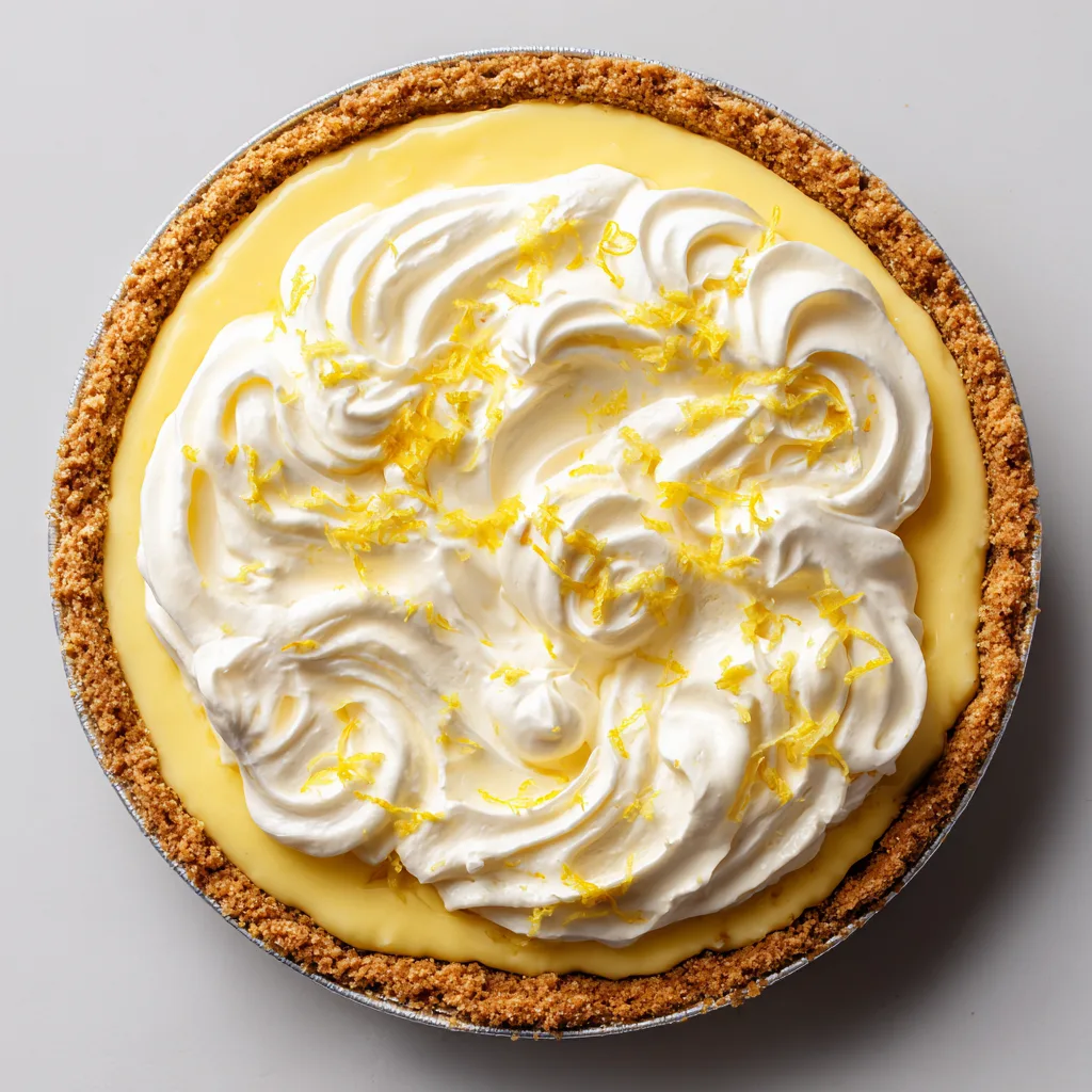 Frozen Lemonade Pie (5 Ingredients Only!)