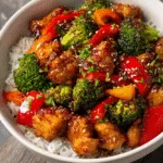 General Tso's Chicken Bowl (Better Than Takeout!)