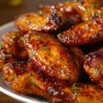 Honey BBQ Chicken Wings (Sticky & Sweet!)