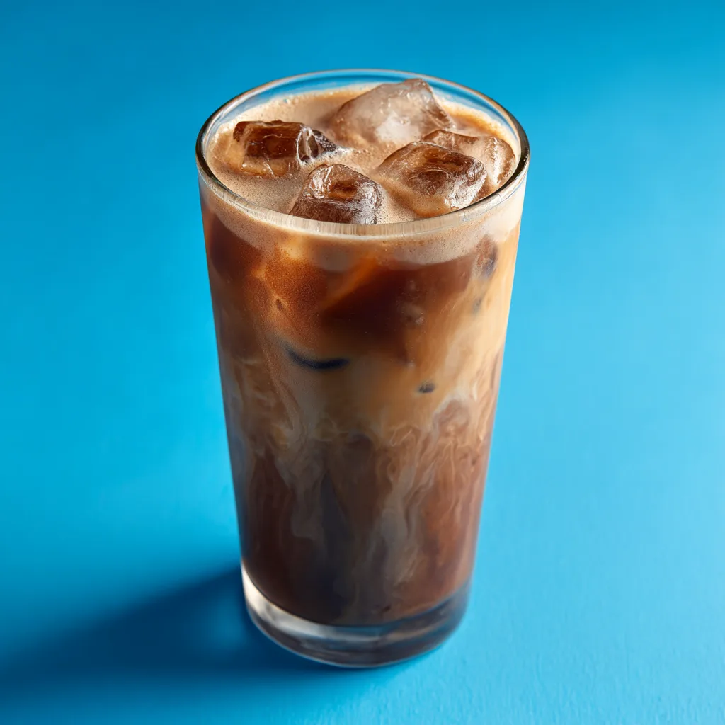 Iced Chocolate Coffee Bone Broth Latte