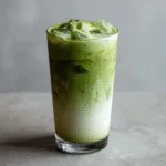 Iced Matcha Collagen Latte