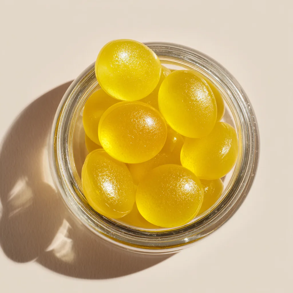 Lemon Collagen Gummies for Hair & Skin