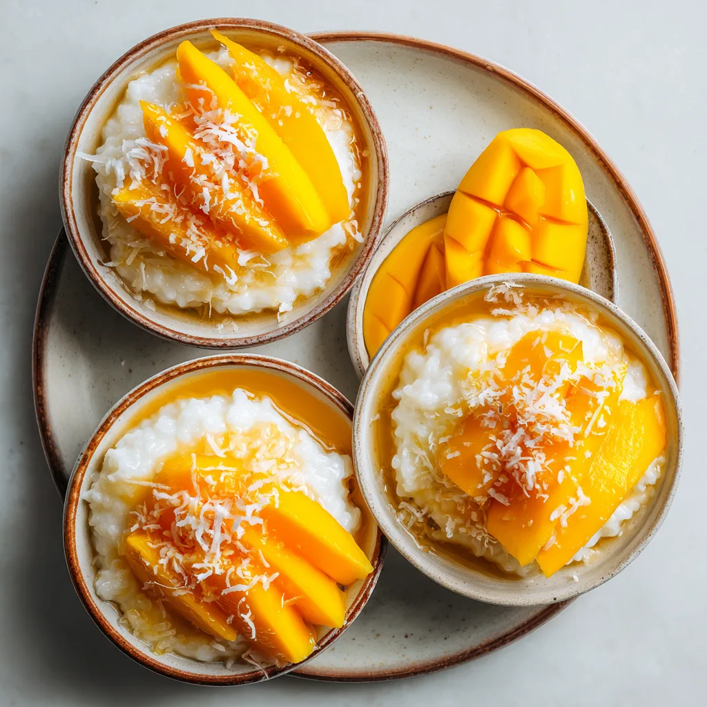 Mango Sticky Rice Bowls (TikTok Famous!)
