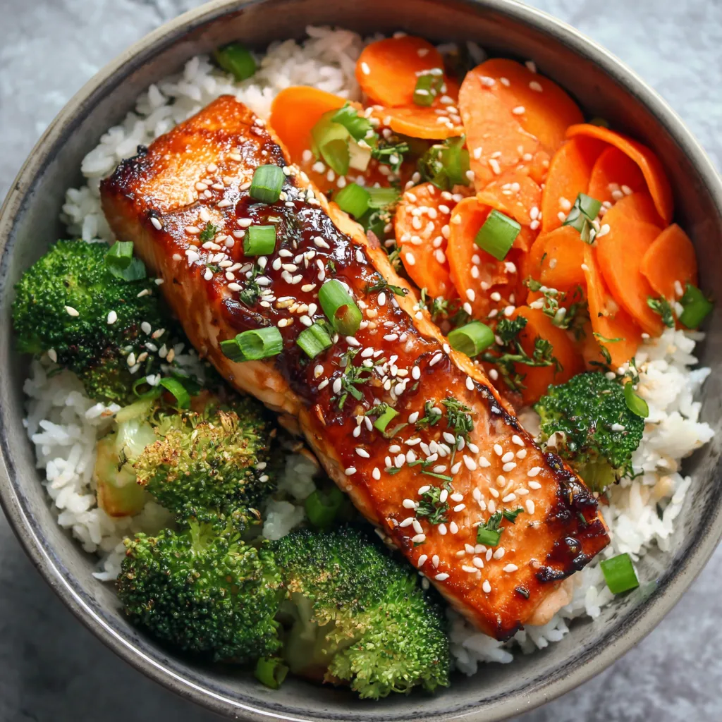 Miso Glazed Salmon Bowls (Under 30 Minutes!)