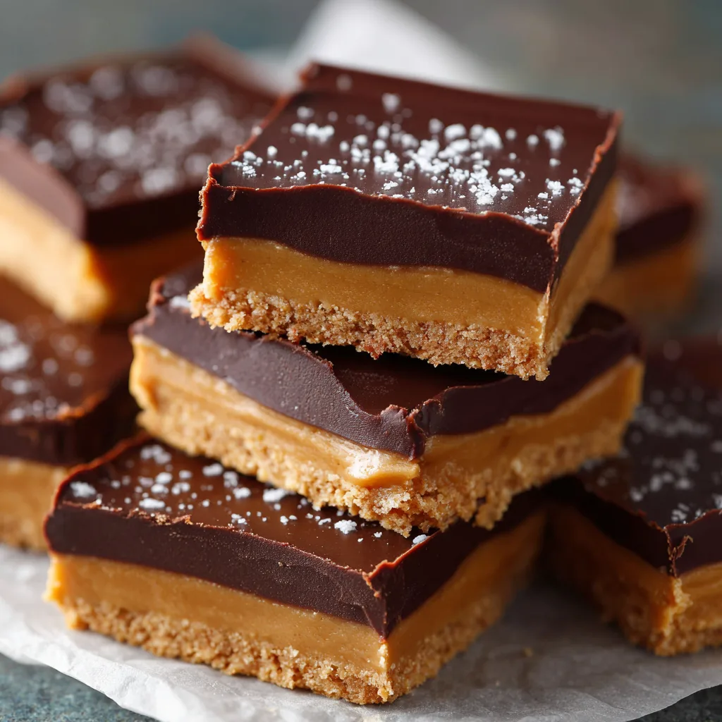 No-Bake Chocolate Peanut Butter Bars