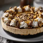 Peanut Butter Cup Ice Cream Pie