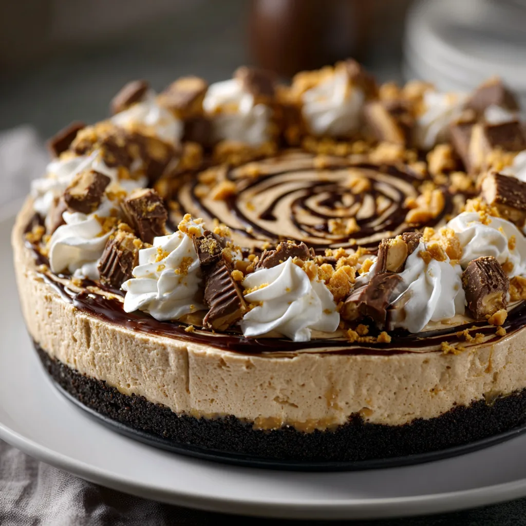 Peanut Butter Cup Ice Cream Pie