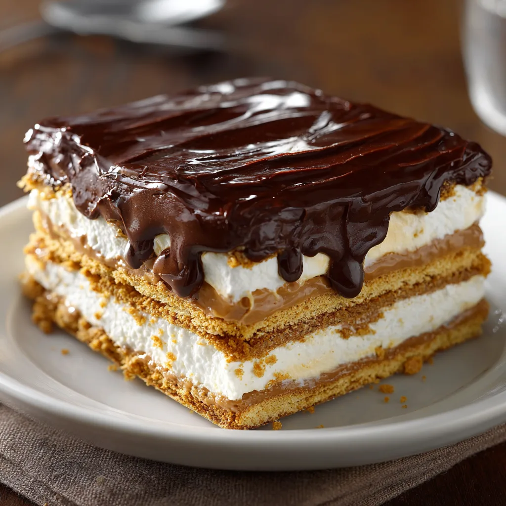 Peanut Butter Eclair Cake: Discover Graham Cracker Layers! 2 Peanut Butter Eclair Cake (Graham Cracker Layers!)