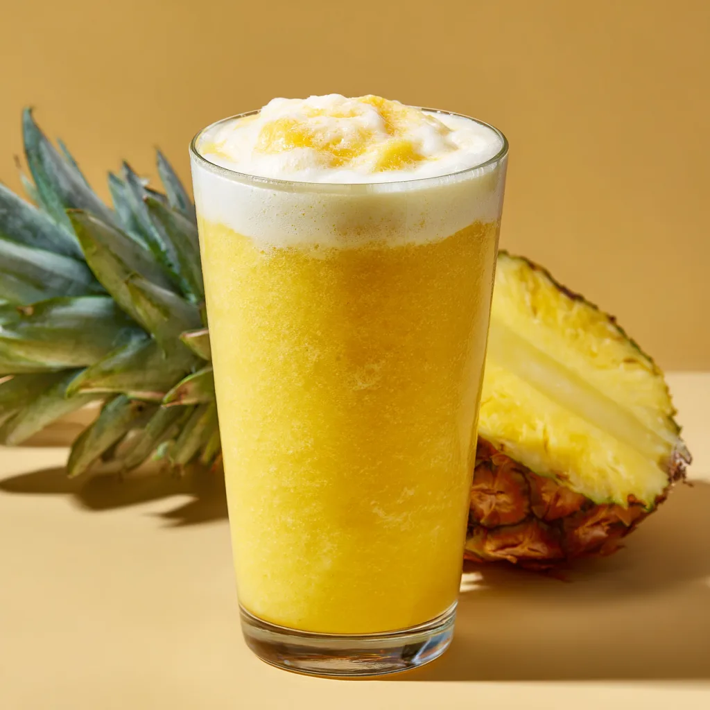 Pineapple Coconut Smoothie (Tropical Escape!)