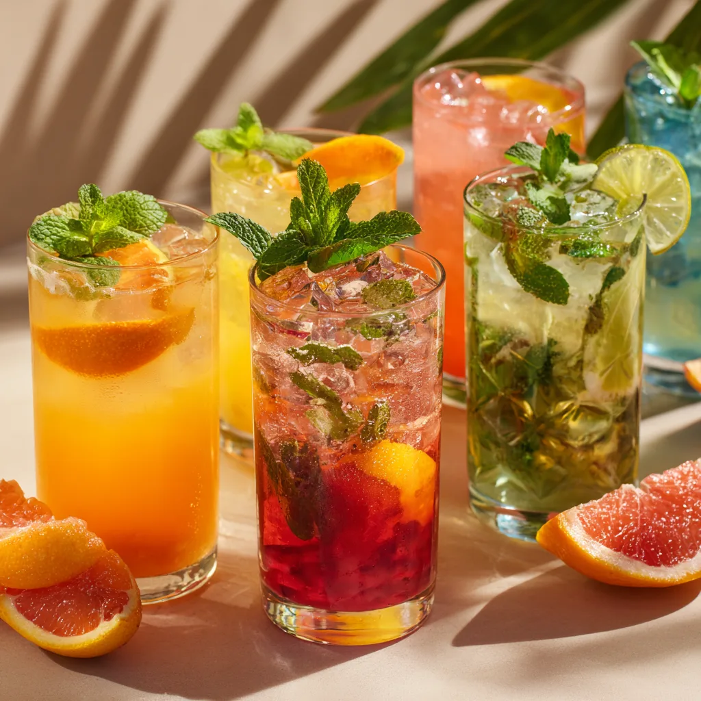 Refreshing Summer Mocktails & Cocktails