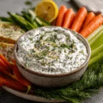 Savory Cottage Cheese Dip for Veggies