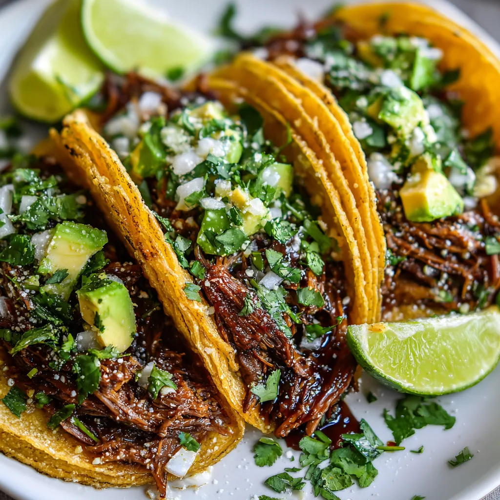 Smoked Brisket Tacos (Slow Cooker Hack!)