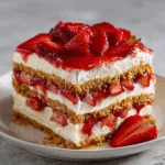 Strawberry Cheesecake Icebox Cake (No Oven!)