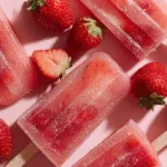 Strawberry Collagen Popsicles (Summer Skin Boost!)