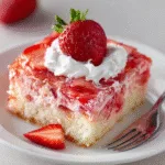Strawberry Jello Poke Cake (Retro Trend!)