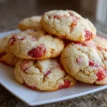 Strawberry Shortcake Cookies (Soft & Chewy!)