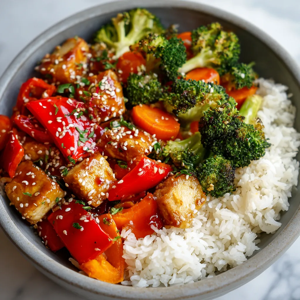 Teriyaki One-Pan Protein Bowl