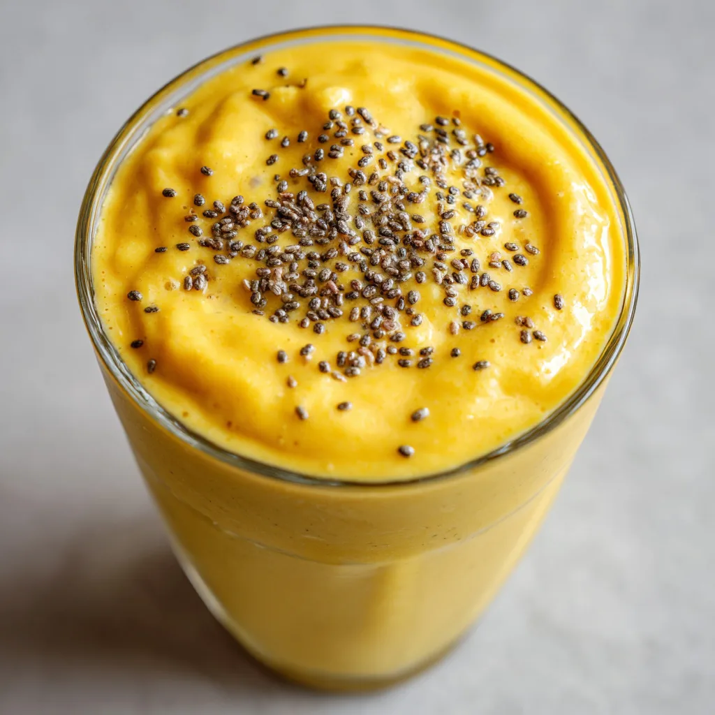 Tropical Mango Collagen Smoothie (Gut-Friendly!)