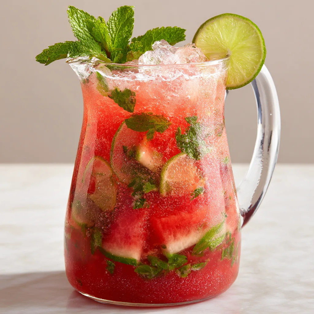 Watermelon Mojito Pitcher Recipe