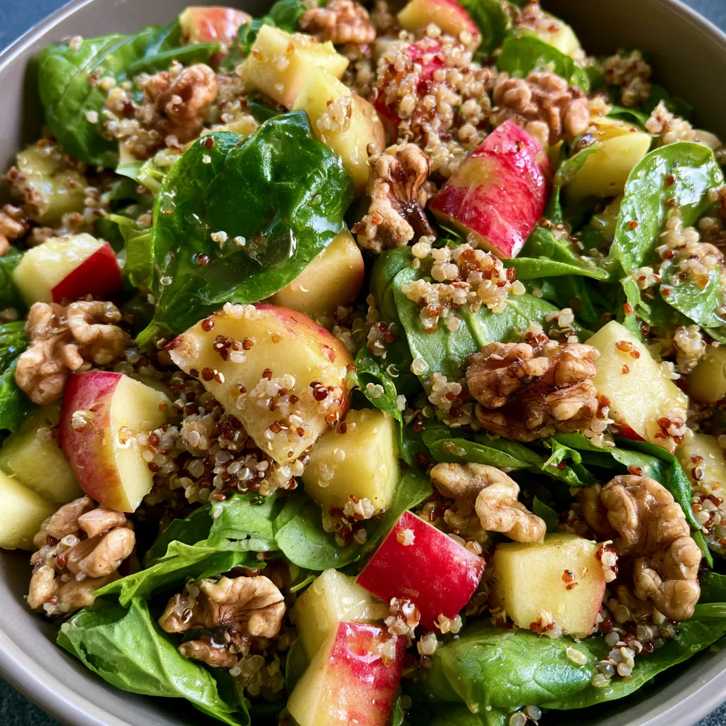 15 Minute Apple Quinoa Salad: Quick, Healthy, Delicious! 2 15 Minute Apple Quinoa Salad