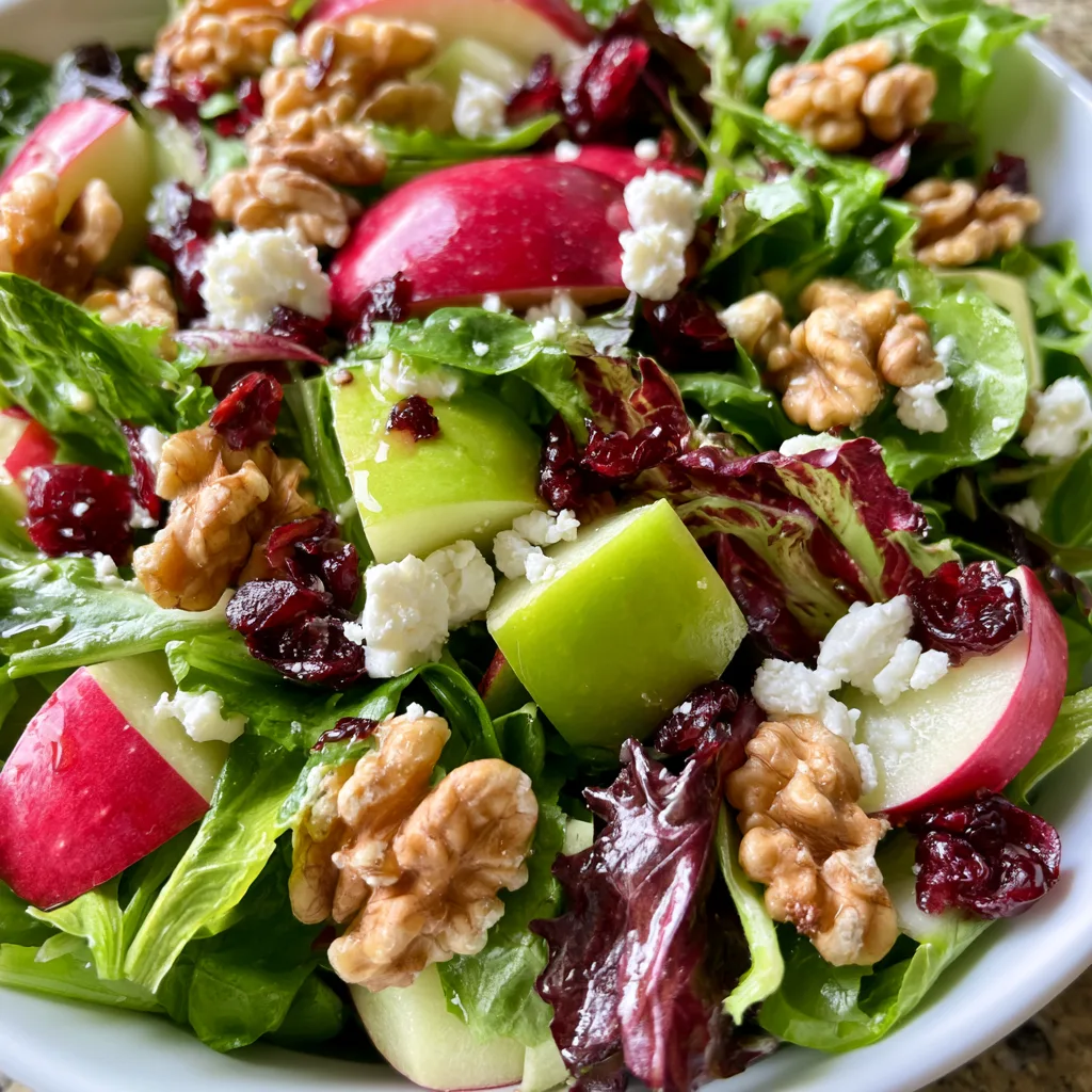 Apple Crunch Salad - Little Broken