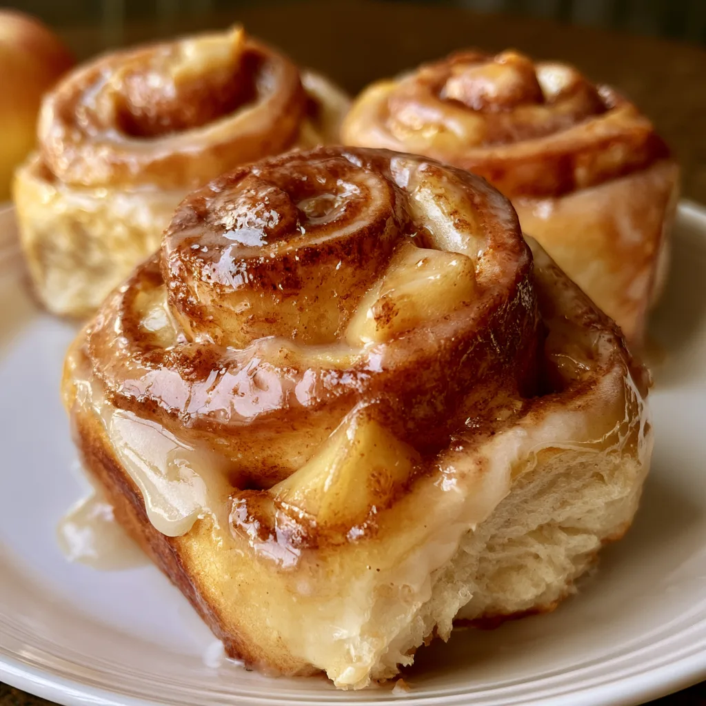 Apple Pie Cinnamon Rolls