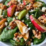 Apple Spinach Salad