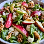 Autumn Harvest Honeycrisp Apple and Feta Salad Delights! 3 Autumn Harvest Honeycrisp Apple and Feta Salad.