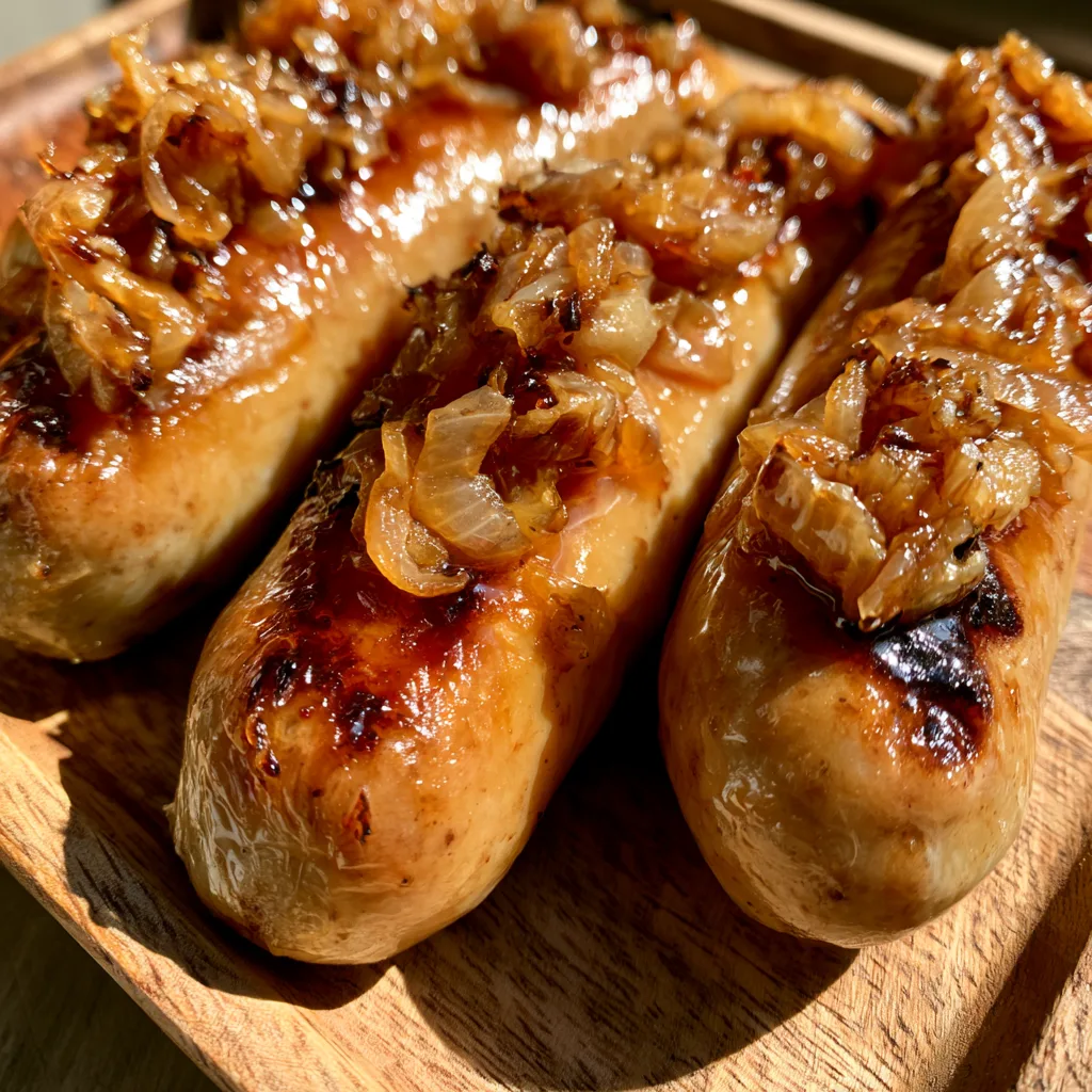 Beer and Honey Glazed Bratwurst: A Flavorful Delight! 2 Beer and Honey Glazed Bratwurst