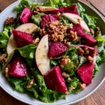 Beet and Apple Salad with Apple Cider Vinaigrette Delights You! 3 Beet and Apple Salad with Apple Cider Vinaigrette