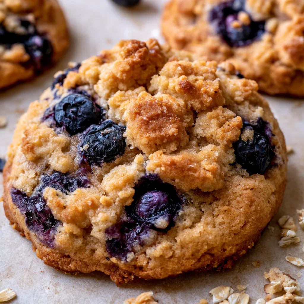 Blueberry Crumble Cake Cookies: A Delicious Dessert Delight! 2 Blueberry Crumble Cake Cookies