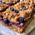 Blueberry Oatmeal Crumble Bars that Everyone Will Love! 3 Blueberry Oatmeal Crumble Bars