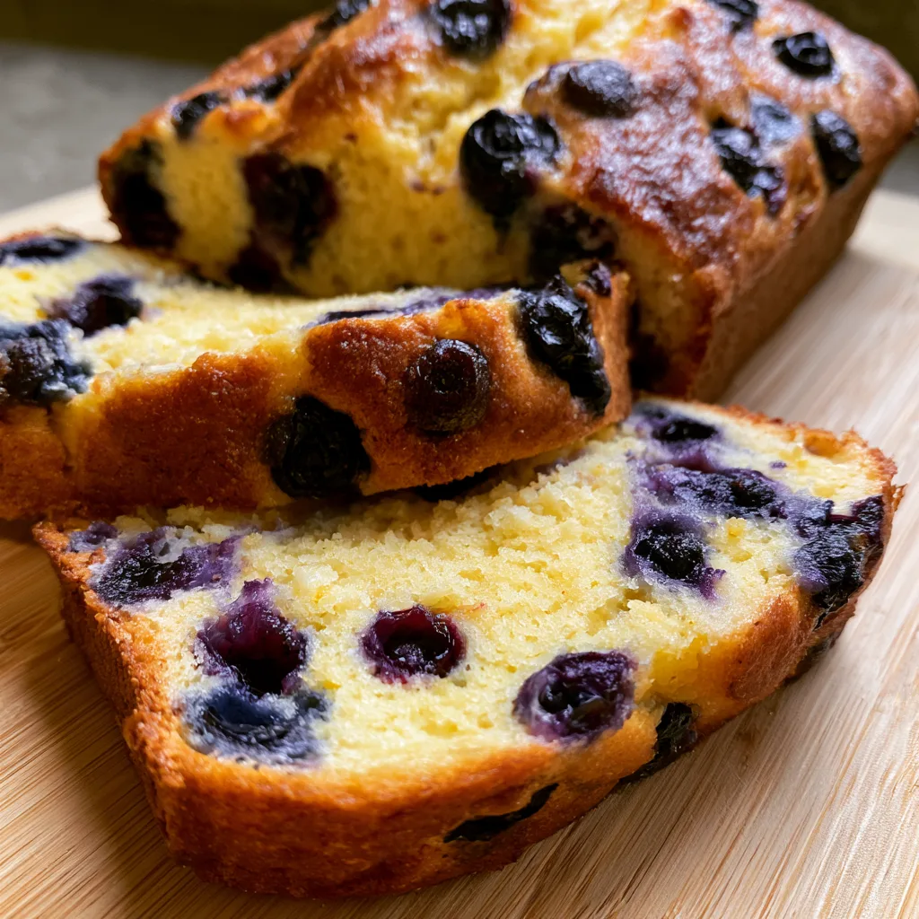 Blueberry and Lemon Loaf