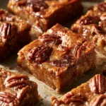 Butter Pecan Bars - a simple dessert recipe from Buns In My Oven