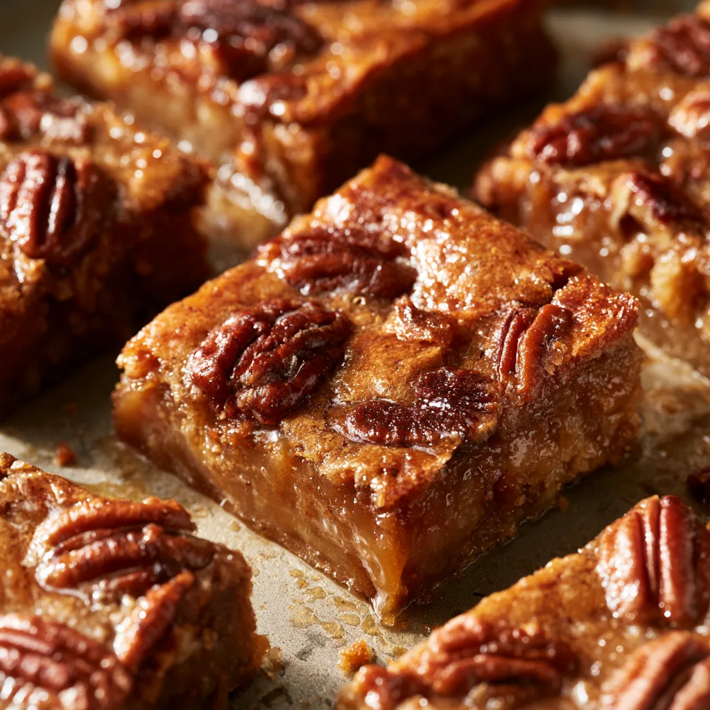 Butter Pecan Bars - a simple dessert recipe from Buns In My Oven