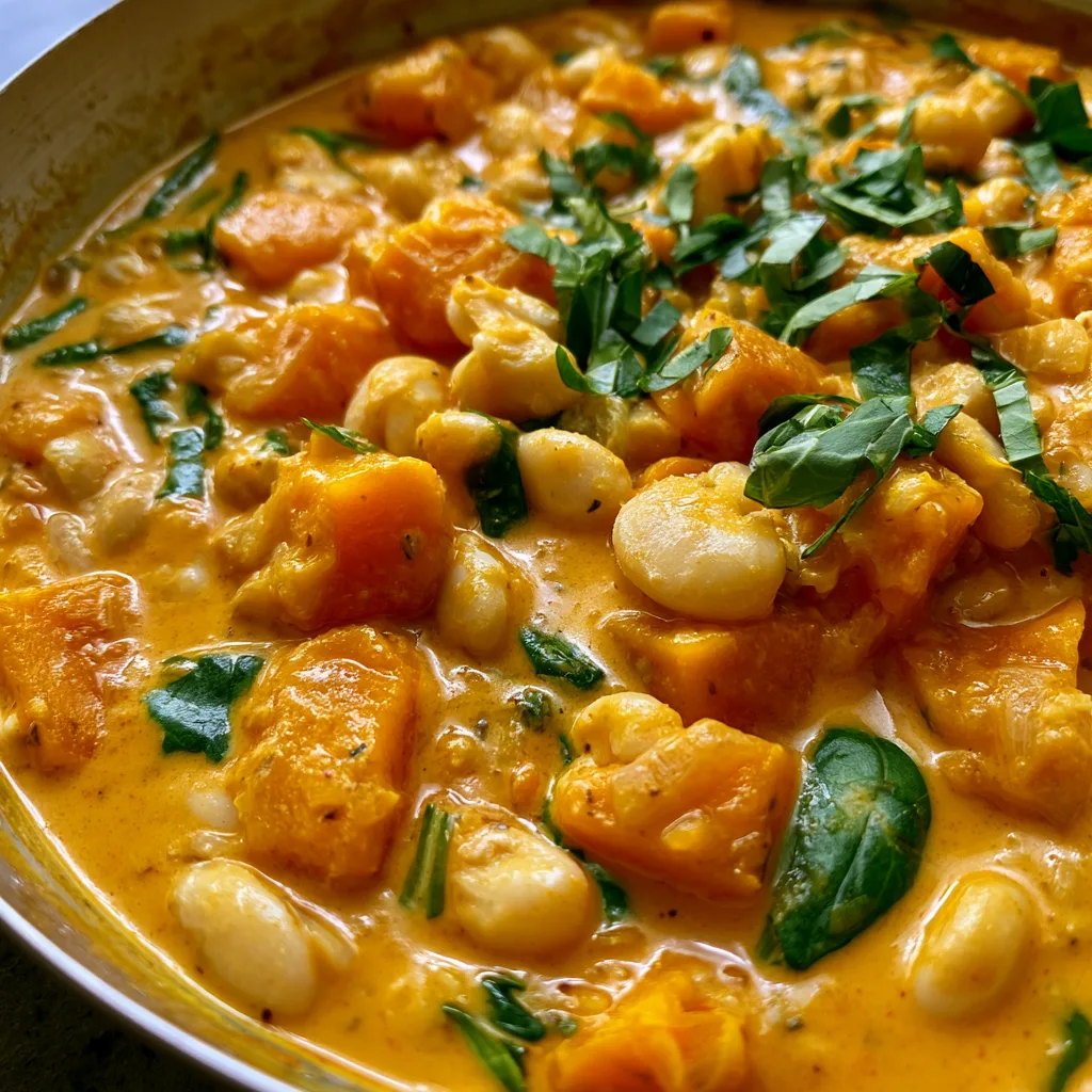 Butternut Squash Butter Bean Curry: A Flavorful Delight! 2 Butternut Squash Butter Bean Curry