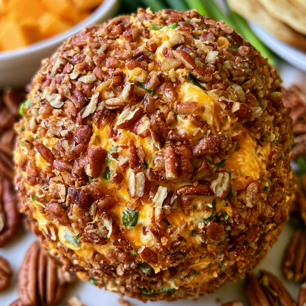Cheddar Ranch Cheeseball: Unleash Flavor at Your Party! 2 Cheddar Ranch Cheeseball