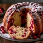 Christmas Cranberry Pound Cake